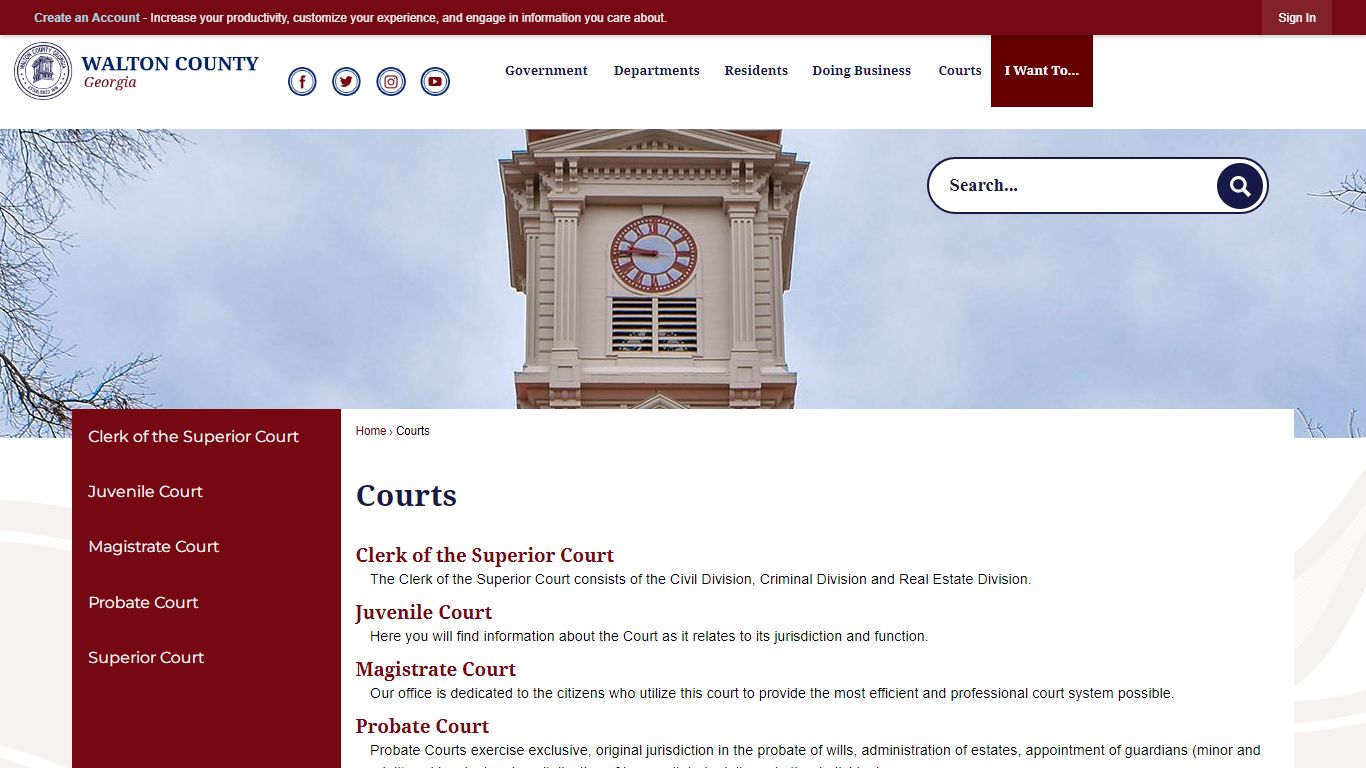 Courts | Walton County, GA